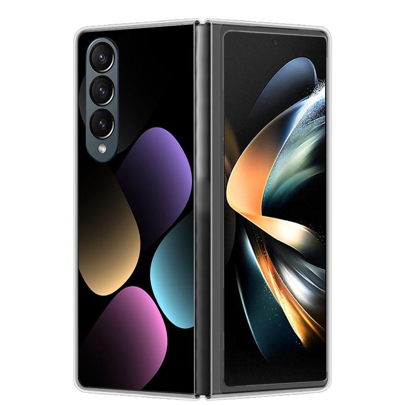 For Samsung Z Fold 4 Case ZFold 5 4 5G Hard Transparent Phone Cover For Samsung Galaxy Z Fold4 Fold5 Shockproof Bumper Fundas