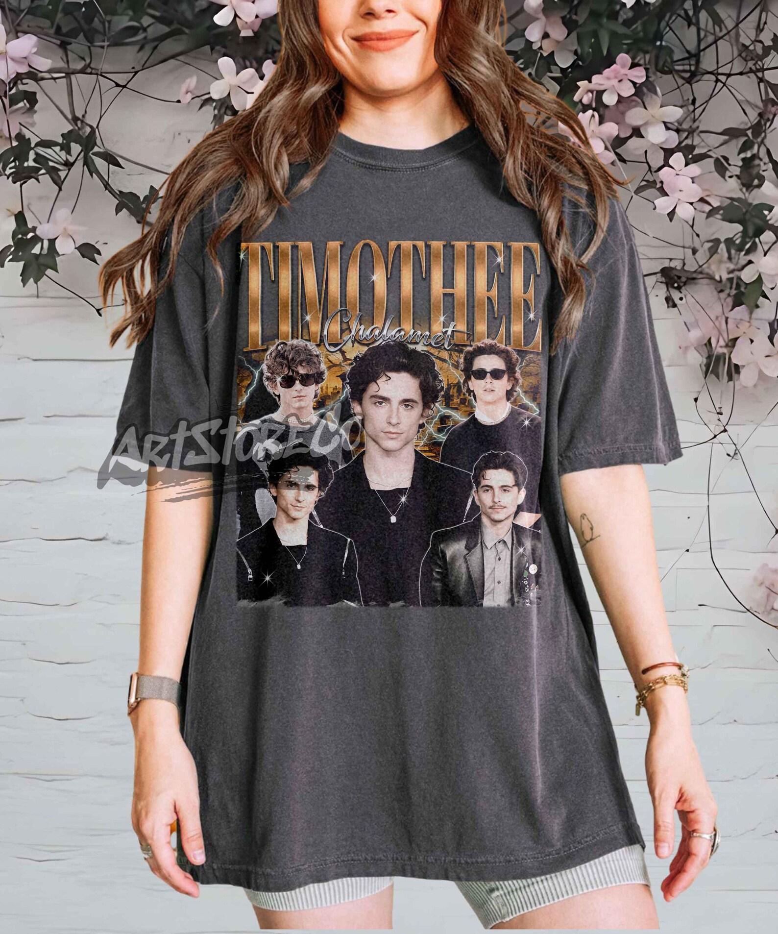 Timothee Chalamet Shirt, Vintage Actor Tee M