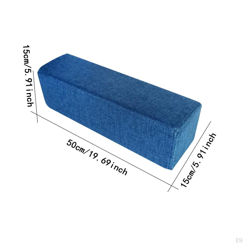 Armrest Cushion for Couch, Elbow Support Pillow with Washable Cover Home
