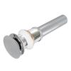 Bathroom Pop Up Drain Control Water Flow Copper Chrome Plating Bathroom Sink Drain Stopper