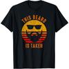 Sorry This Beard Is Taken Funny Valentines Day T-Shirt