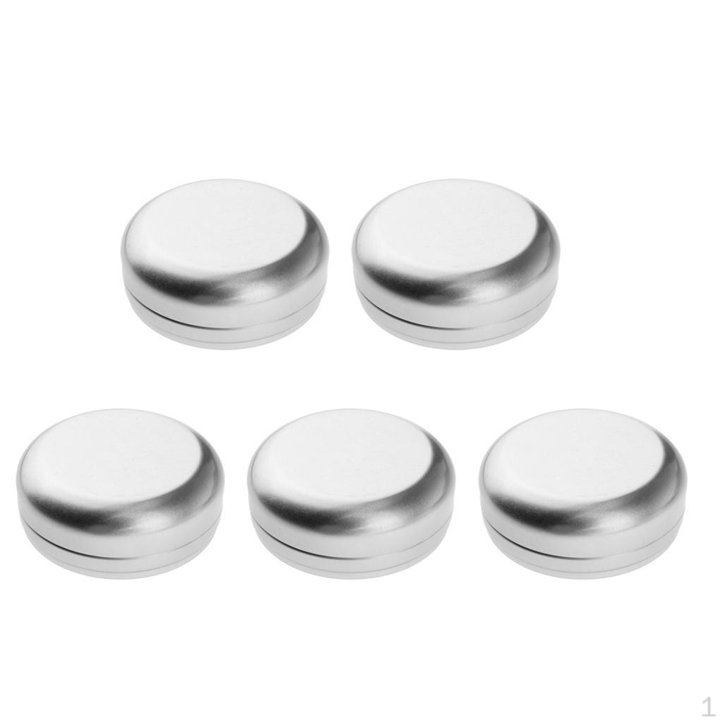 5 00ml A Empty Metal Tin Case for Handmade Skin Cosmetics Container