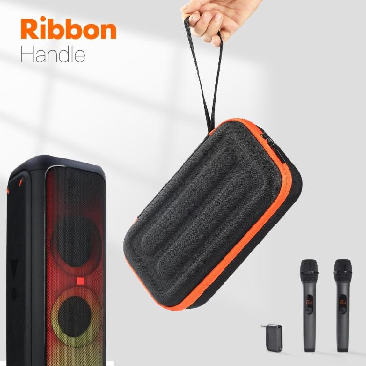 Shockproof & Durability Hard Case Lightweight Storage Case Microphone Storage Box Solid Constructions Mic Holder