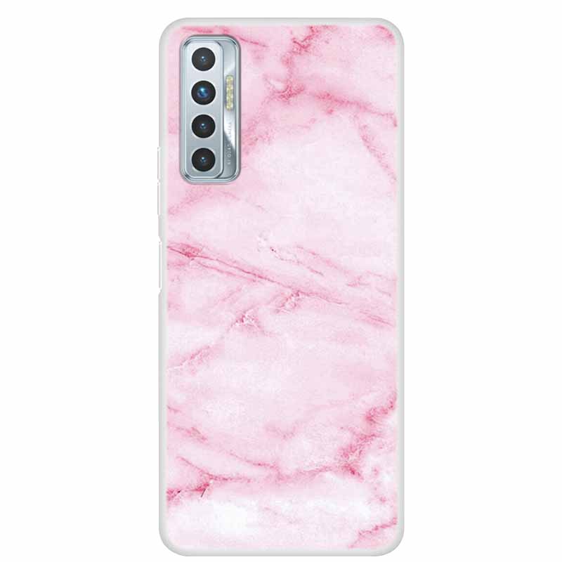 For Tecno Camon 17P Case Luxury Silicone TPU Soft Cover Phone Case For Tecno Camon 17 CG7 CG6 Coque Shockproof Marble Funda Capa
