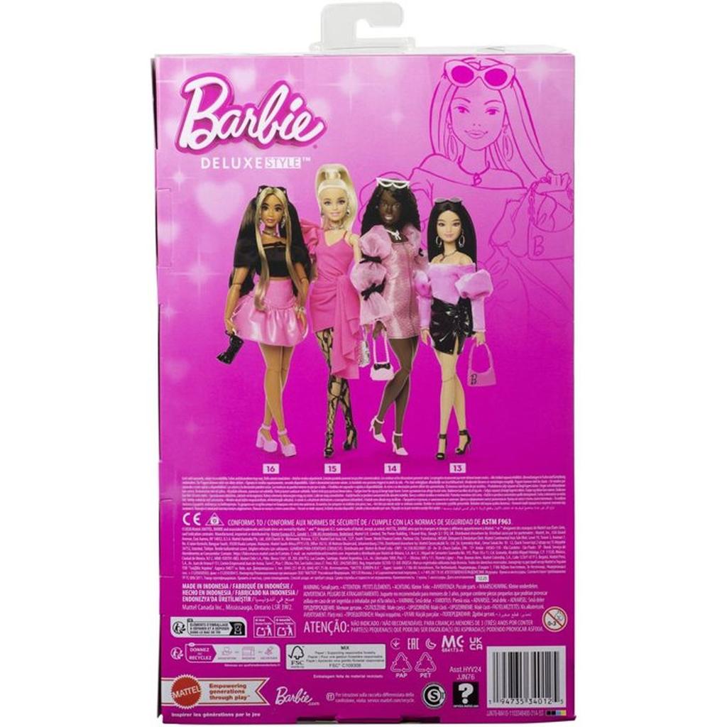 Poupée - BARBIE - Deluxe Style S8 JJN76 - Robe élégante - Accessoires - Look soirée
