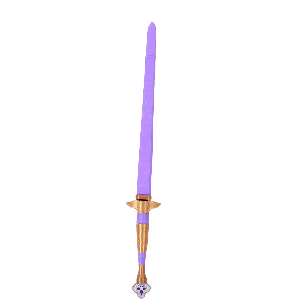 3D Printed Cosplay Sword PLA Retractable Role Playing Sword Collectible Cosplay Costume Prop for Festival Holiday Gifts