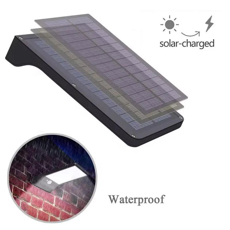 

Garden Path Household Solar Wall Light 48led PIR Motion Sensor Garden Security Light Outdoor Waterproof Energy Saving Wall Light