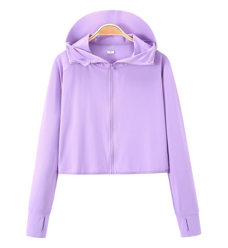 

Женская легкая куртка с капюшоном для защиты от солнца UPF50+ One Size L