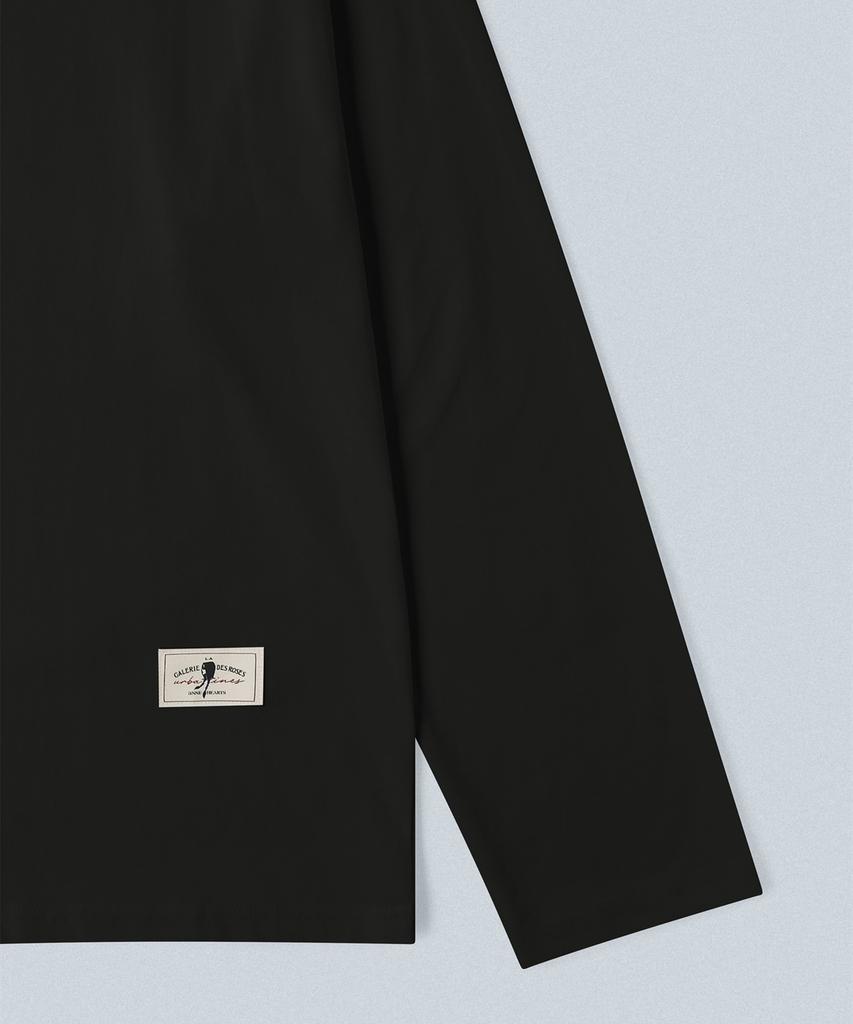 ANNEHEARTS Essential Cotton Tee_Black