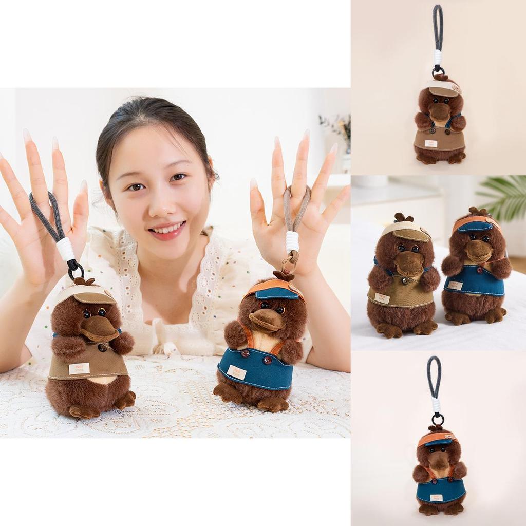 Cute Plush Platypus Animal Hanging Toy With Pp Cotton Fill For Kids Gift