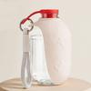 300 ML Portable Dog Drinking Cup 2-in-1 Pet Water Dispenser Foldable Pet Water Bottle  Hiking