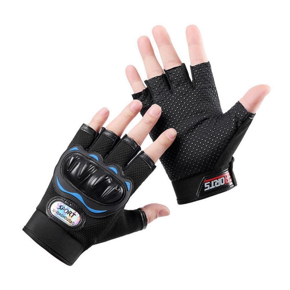 Locomotive half-finger gloves motorcycle gloves High Quality Durable Construction Stylish Design Practical Function Practical Daily Use