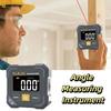 High-Precision Digital Laser Inclinometer Magnetic Adsorption LCD Level Meter Leveling Tasks