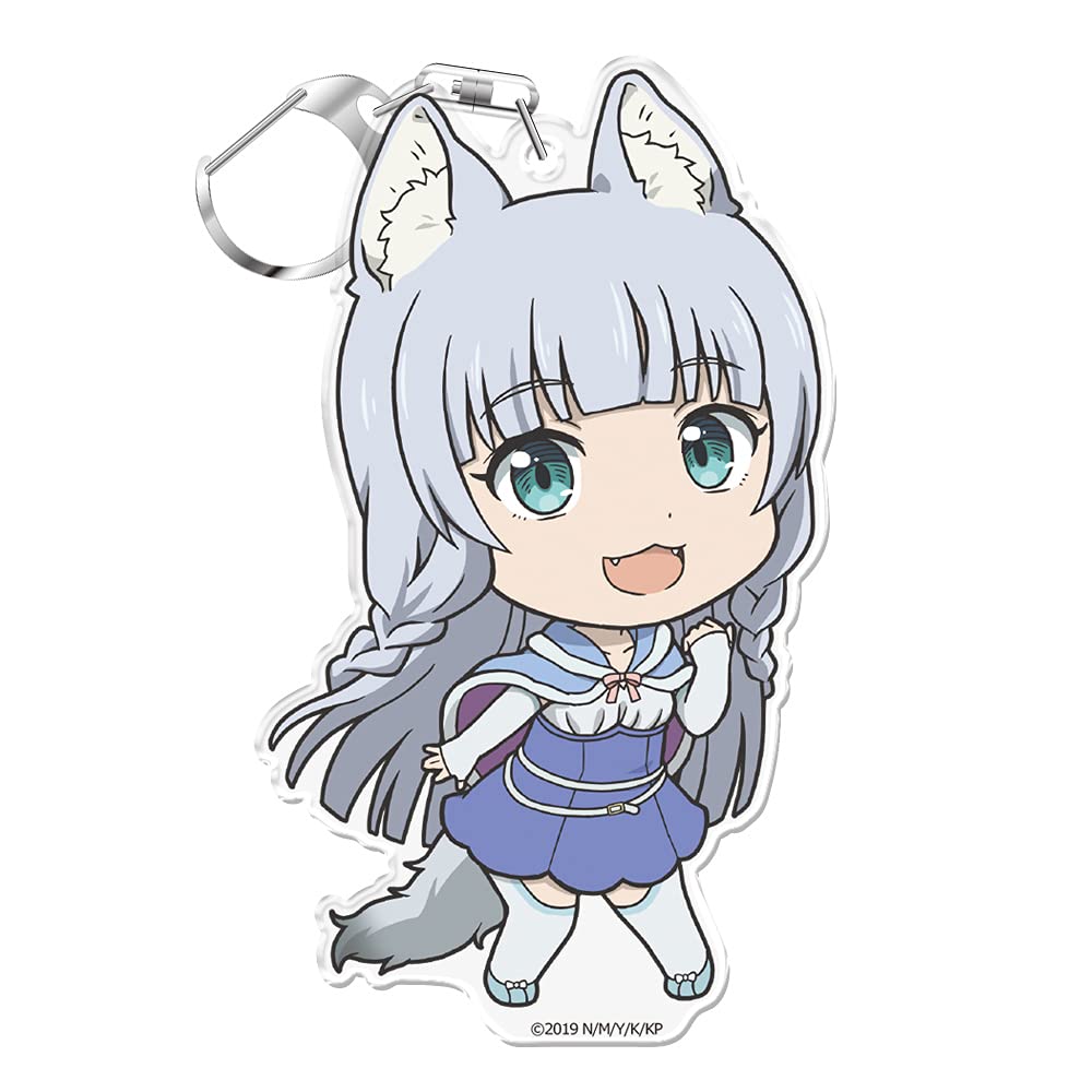 

Брелок с подставкой Kemonomichi Puni. Поднятие флага Shigure! Колле!