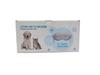 Adjustable Double Bowl Elevated Pet Feeder with Non-Slip Slow Feed Design for Cats and Dogs.