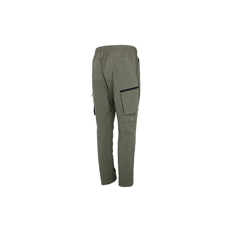 Adidas Knitted Sweatpants Men's Olive Moderate Straight Fit Pants GN7358