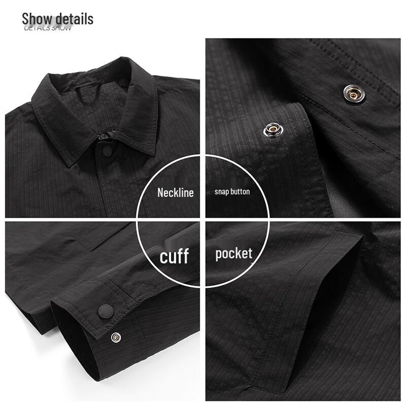 Septwolves Men's Autumn Plaid Lapel Casual Jacket