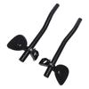 Repose-bras de vélo Guidon Alliage d'aluminium Longue distance Confort des bras Barres TT divisées