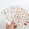 6PCS/set DIY Kawaii Cute Drawing Market Planner Book Diary Decorate Stationery Stickers PVC Transparent Scrapbooking