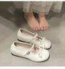 Fashion Ladies Women Flats Shoes Mary Jane Designer New Style Butterfly Knot Flats Temperament Daily Dress Up Soft Soled Women Flats