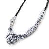 Les Trésors De Lily [J1395] - Designer Necklace 'Sissi' Gray Black