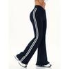 High Waisted Wide Leg Pants Women Slim Fit Flared Trousers Casual Daily Wear
