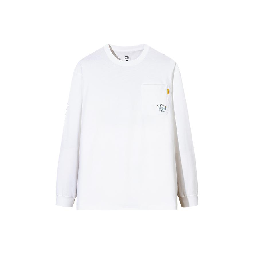 

Anta X Seal Look Коллаборация Серия Life Удобный Повседневный Пуловер с Круглым Вырезом с Надписью Свободный Простой Вязаный Свитер с Длинным Рукавом 172548401-1 L