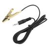 Audio Pickup Clip Metal 3.5mm Universal Instrument Microphone Pickup Clip with Sponge Pad for Violin Guitar1.5m   4.9ft