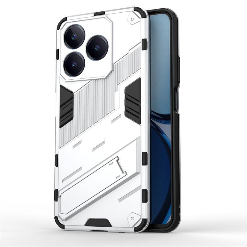 For Realme C63 4G Case Realme C63 4G Cover Funda Armor PC Holder Shockproof TPU Protective Phone Back Cover For Realme C63 4G
