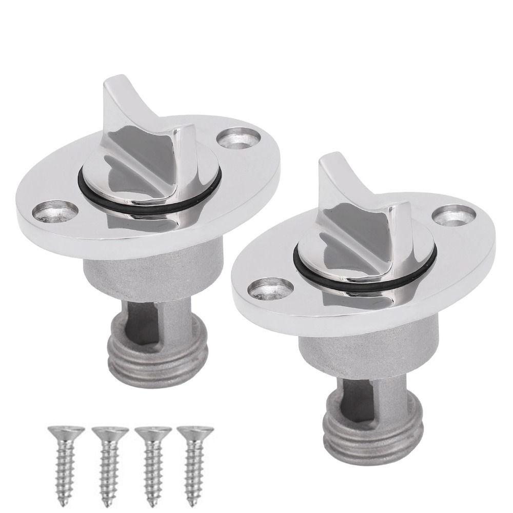 

3/4 Thread Garboard Drain Plug Fits 1 Hole Boat Drain Plug for Boats, Yachts, Kayaks, Ships