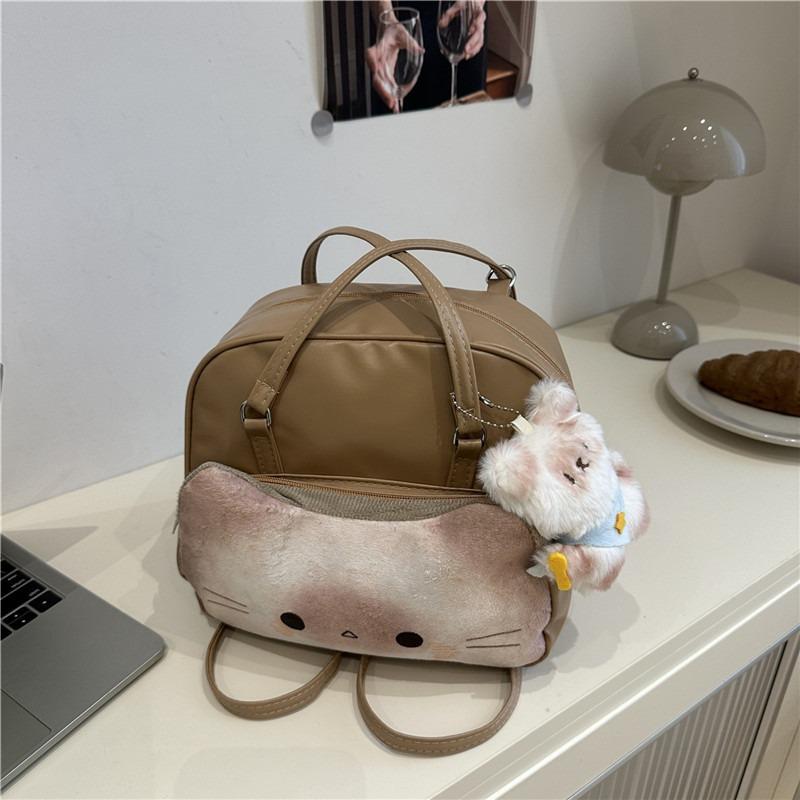 Cute cute small bag women's new commuter versatile shoulder underarm bag multi-purpose backpack