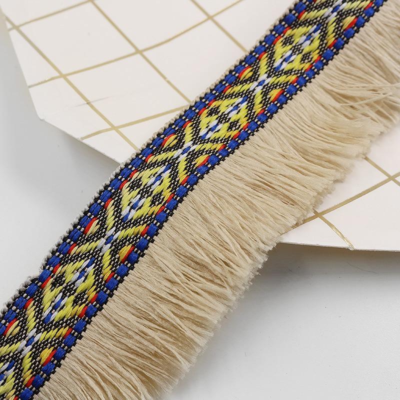 5Meters Tassel Fringes Trim Sewing Accessories Ribbons Fabric Trimming for DIY Sewing Garments Handmade Accessories