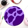 Cow Print Rubber Small Keyboard Mat Table Mat Students Cabinet Gamer Desktop Mousepad Cup Mats For PC Mouse Carpet