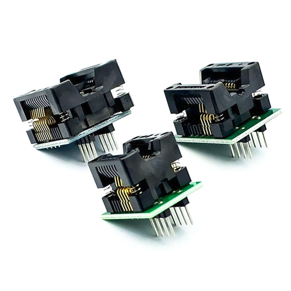 1PCS MSOP8 TO DIP8 Programmer Adapter Socket MSOP TO DIP CONVERTER MCU Test Chip IC FOR 0.65MM PITCH