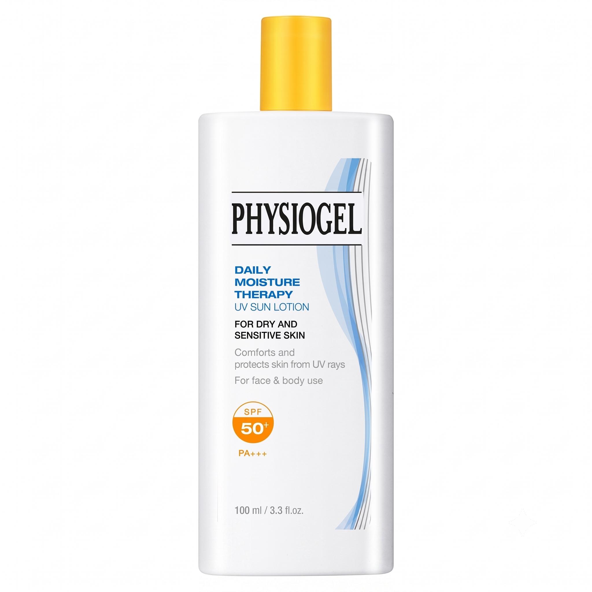 PHYSIOGEL Daily Moisture UV Family Sun Lotion SPF50+ PA+++ Broad Spectrum Sunscreen 100ml