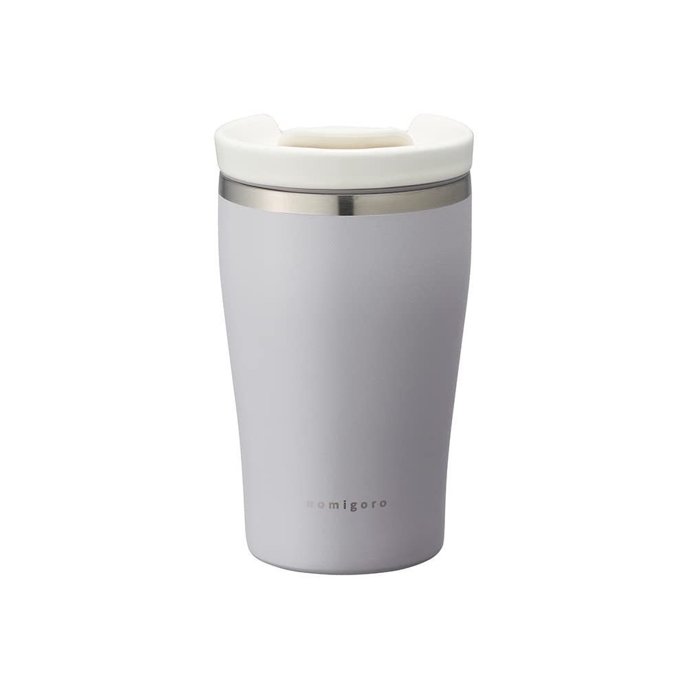 

Doshisha Tumbler CHIC Vacuum Insulated with Ceramic Lid 280ml Gray Nomigoro Touki-futa серый
