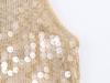 European American Women's Fashion Sequin Lace Dress