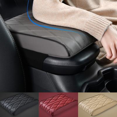 5cm Thickened Car Armrest Box Pad Memory Cotton Soft Cushion Central Arm Rest Pad Interior Elbow Support Protector Mat