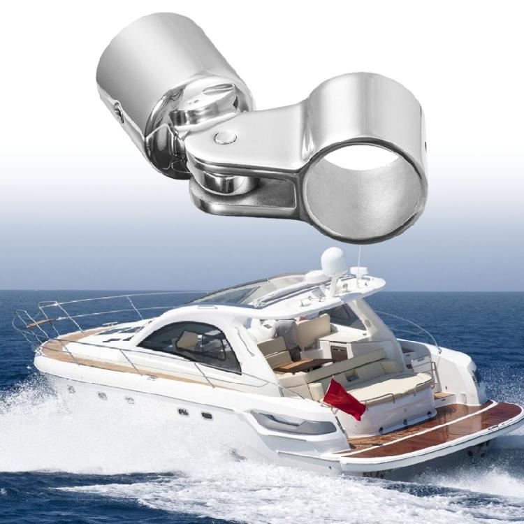 Marine Marine Boat EyeTube End Cap Stainless Steel Bimini Top Fitting Hardware For 7/8" or 1'' Round Tubing