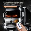 Large APP Truck Car Devil Eye LED Pixel Panel Light Remote Music Control Custom Text Lighting Scrolling For Board Windshield
