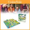 Jeu de société éducatif interactif 3D Échelles et Serpents en plastique pour enfants