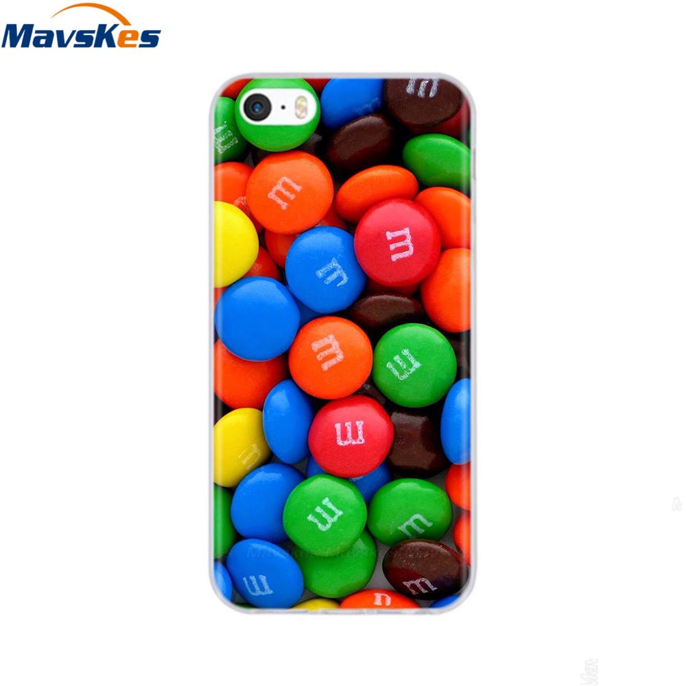 soft tpu case for iPhone 4 4s 5 5s SE 6 6s cute cartoon cat flower fashionable silicone phone case cover full protective coque