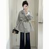 Women's Korean Wool Coat, 2025 Winter Hepburn Style, Petite & High-End Versatile Jacket
