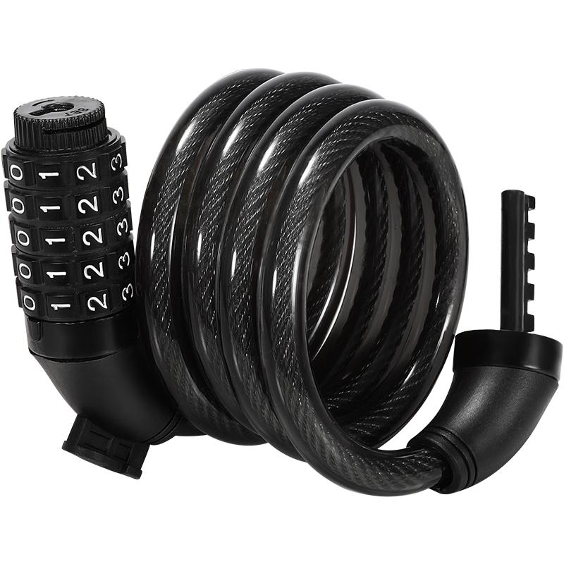 5-Digit Combination Bicycle Cable Lock
