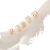 B309 Gold Leaf Multi-Layer No-Piercing Ear Cuff Set (5-Piece)