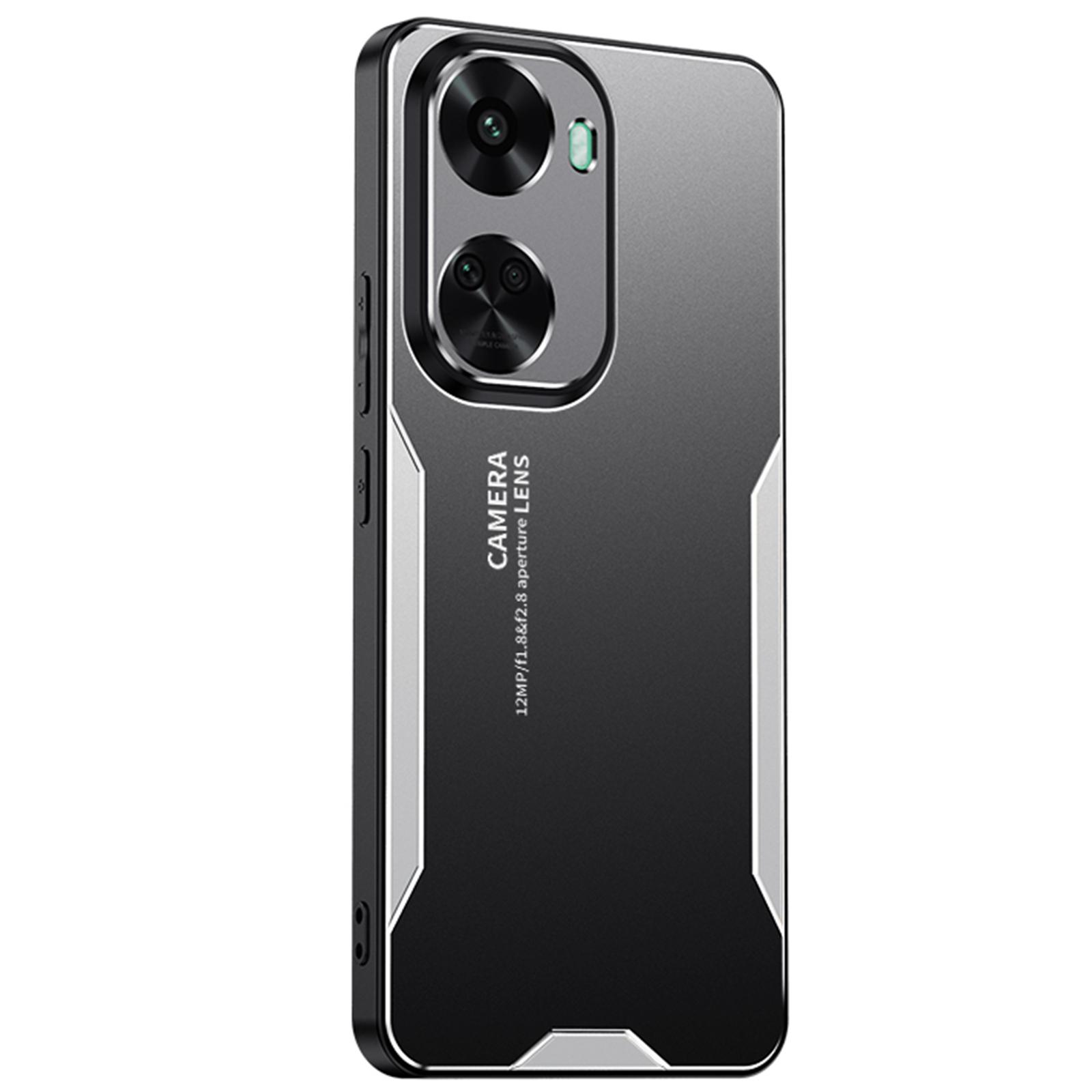 

Для Huawei nova 11 SE/nova 12 SE 4G Чехол для телефона Металл+ТПУ+ПК Защитная крышка от царапин Silver