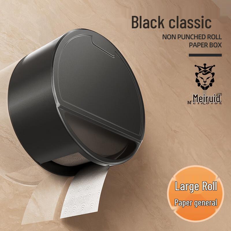 Wall-Mounted Large Roll Toilet Paper Dispenser