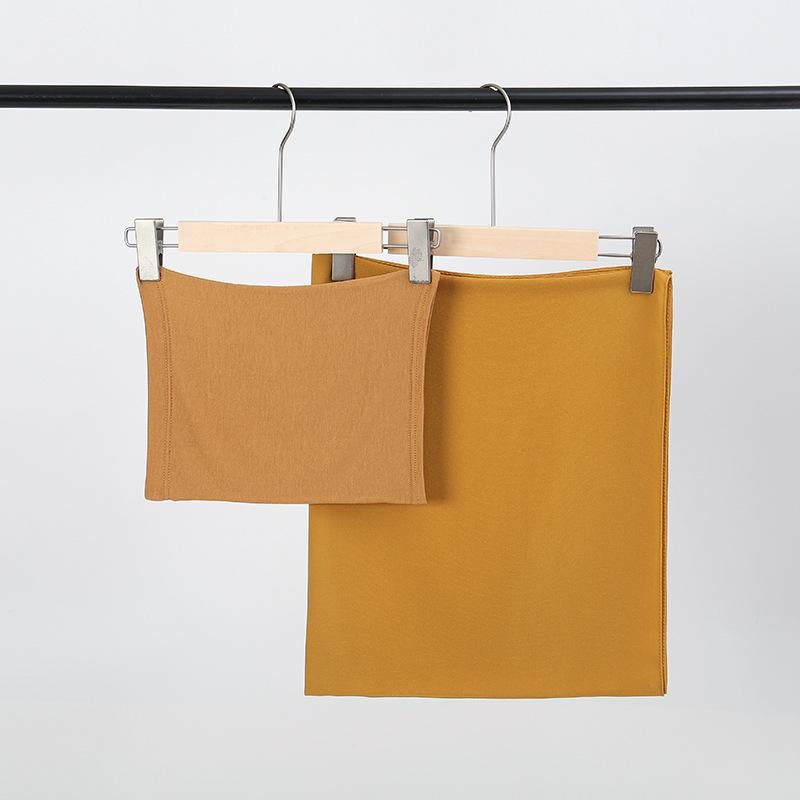 2pc/set Instant Chiffon Hijab Undercap Basic Stretchy Pullover Headscarf Outdoor Thin Breathable Sunscreen Head Wrap