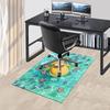 Duck Flowers Carpet For Playroom Bedroom Living Room Sofa Home Decorkids Game Area Rug Nonslip Floor Mat
