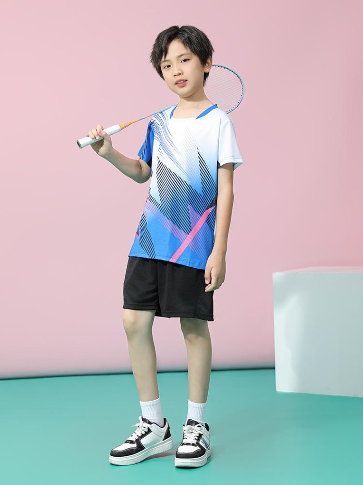 Children's Badminton Clothing, Table Tennis Clothing, Tennis Clothing Set, Boys' Sportswear, Girls' Quick-drying Training Clothing, Men's